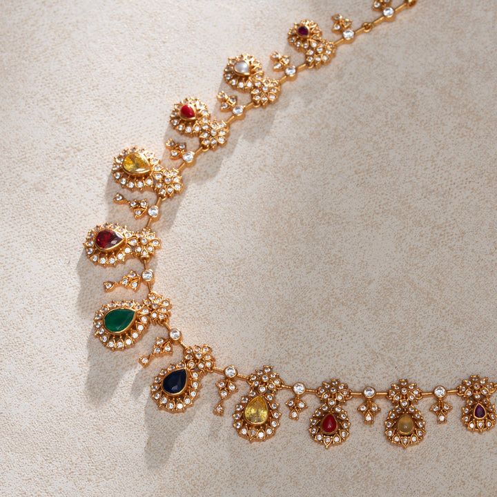 Kavya Ratna Short Necklace